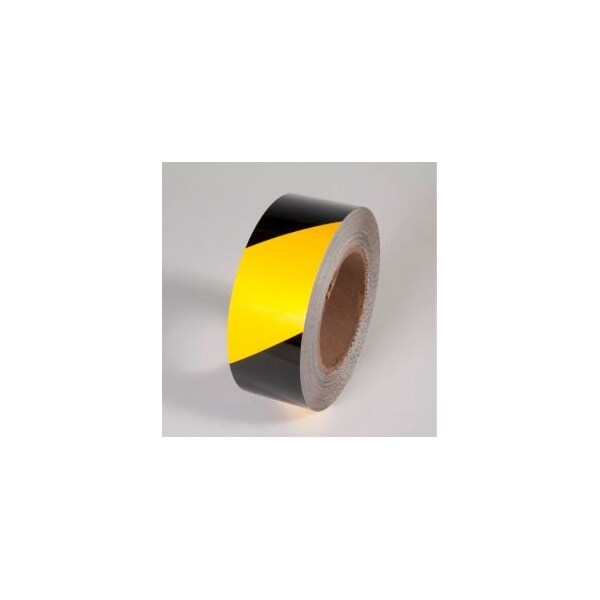Top Tape And Label Tuff Mark Tape, Yellow/Black, 2"W x 100'L Roll, TM1202YB TM1202YB - main